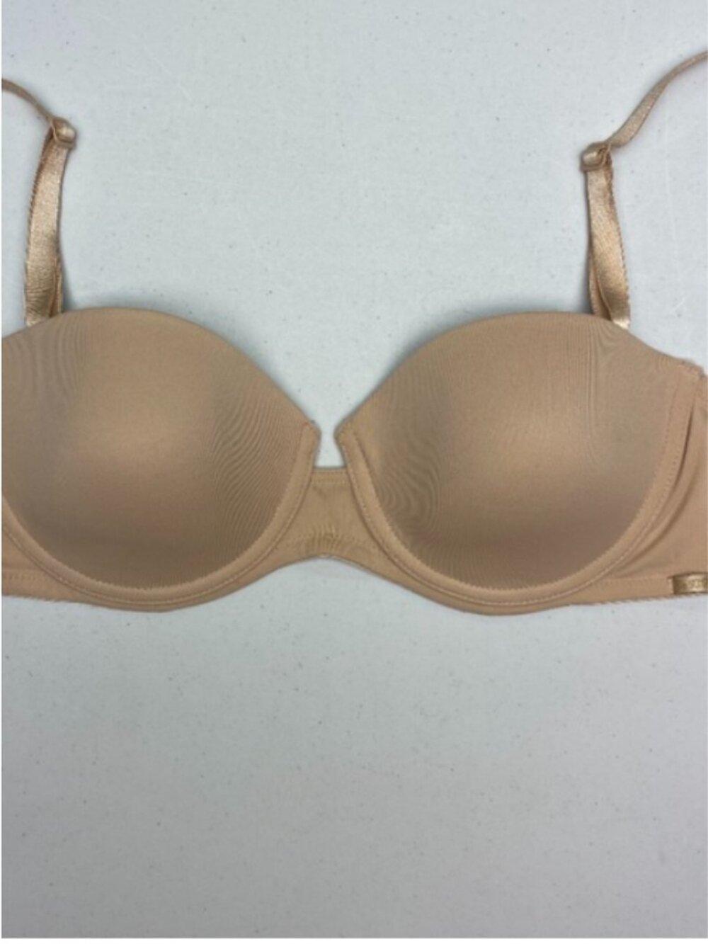 LS TAN Lightly Lined Multi-way Strapped/ Strapless, 36B. *P1043